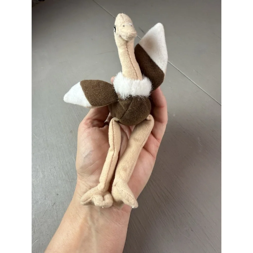 TY Beanie Baby – STRETCH the‎ Ostrich (6.5 in) With Tags Vintage
